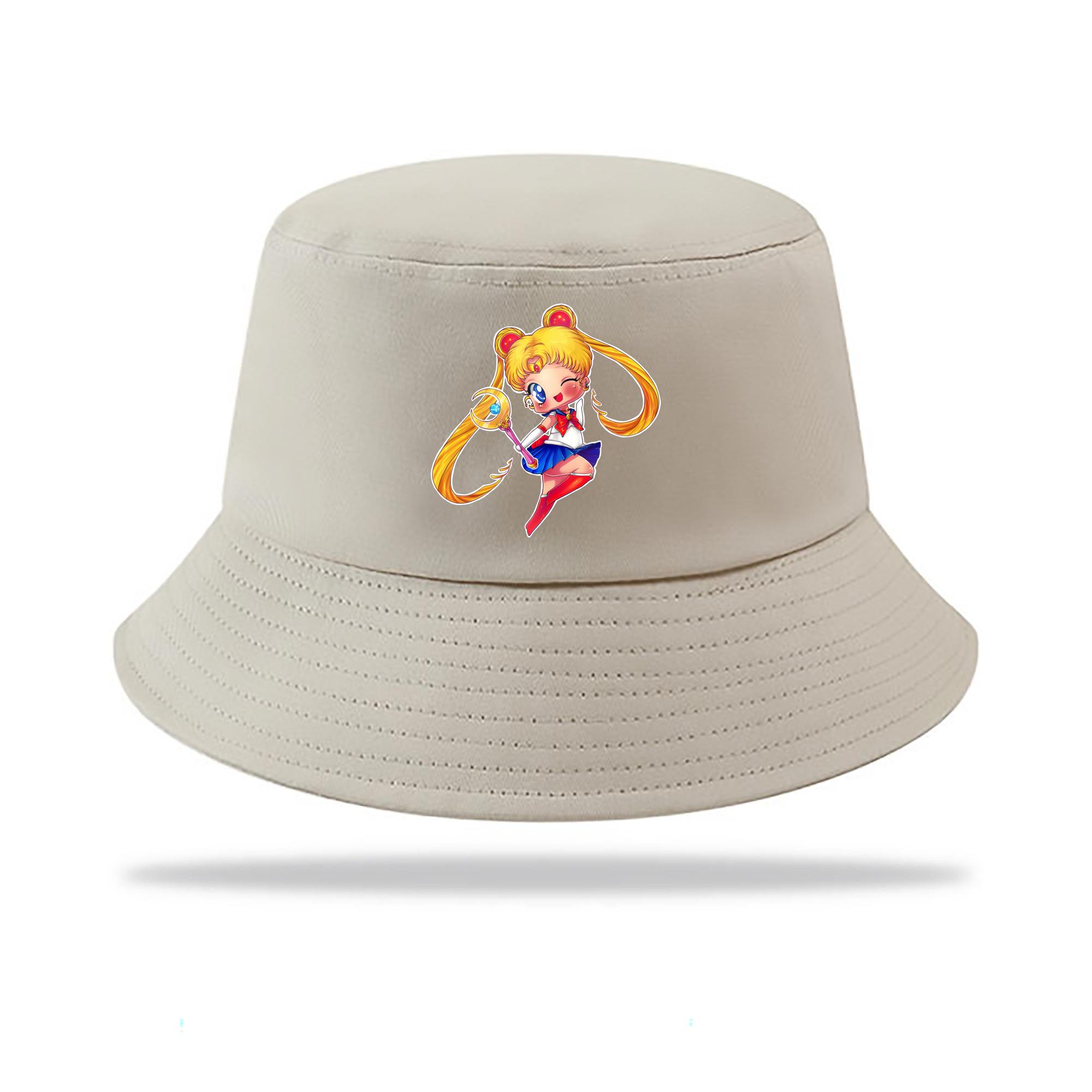 （画像用） 美少女戦士セーラームーン 月野 うさぎ つきの うさぎ Sailor Moon Tsukino Usagi アウトドア日除けバケットハット
